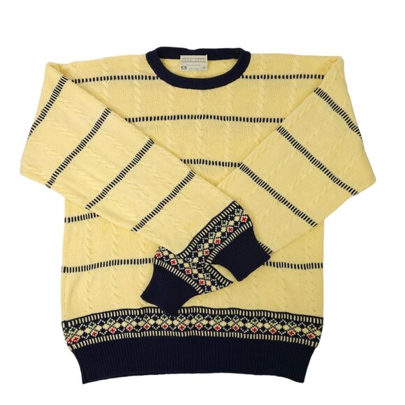 Lord Jeff Pullover Sweater Mens XL Grandpa Vintage 90s Crew Neck USA Made - Picture 7 of 16